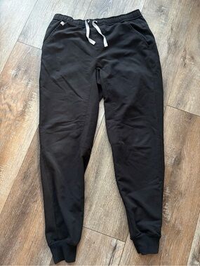 Figs Black women’s Joggers medical scrubs Drawstring small